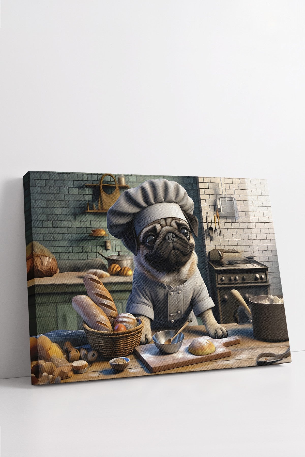 Quadro Decorativo em Tela 70x100cm - Arte Multicolor Premium 100% Canvas 3cm Espessura