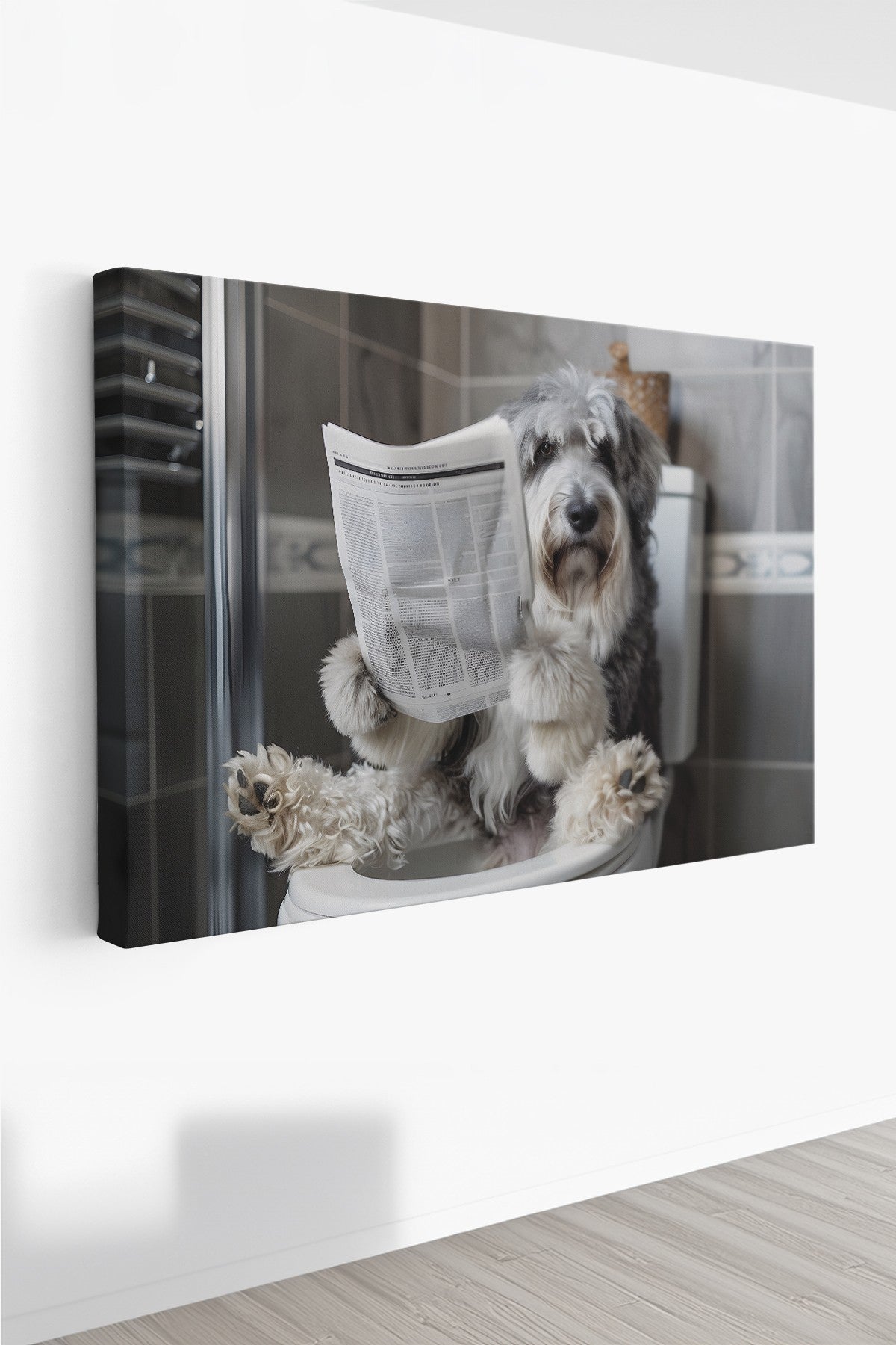 Quadro Decorativo em Tela 40x60cm - Arte Multicolor Premium 100% Canvas 3cm Espessura