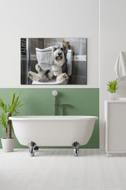 Quadro Decorativo em Tela 50x70cm - Arte Multicolor em Canvas 100% - Espessura 3cm para Decoração de Interiores