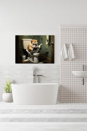 Quadro Decorativo em Tela 70x100cm - Arte Multicolor Premium 100% Canvas 3cm Espessura