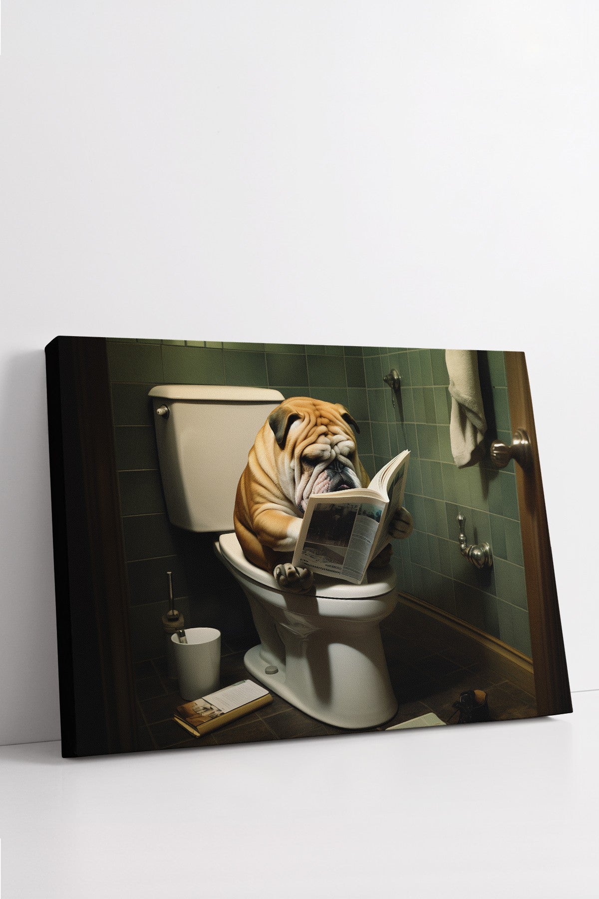 Quadro Decorativo em Tela 70x100cm - Arte Multicolor Premium 100% Canvas 3cm Espessura