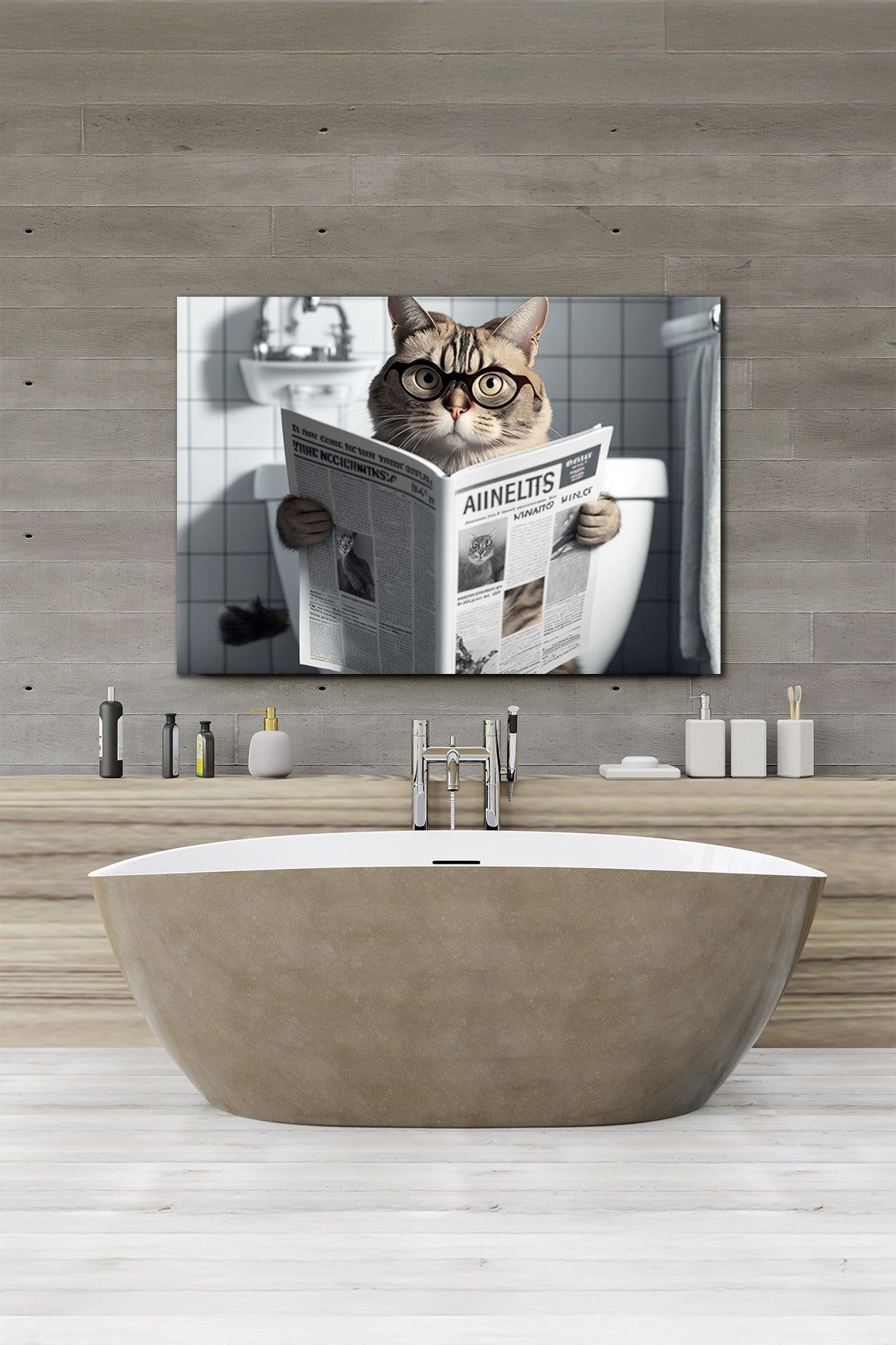 Quadro Decorativo em Tela 70x100cm - Arte Multicolor Premium 100% Canvas 3cm Espessura