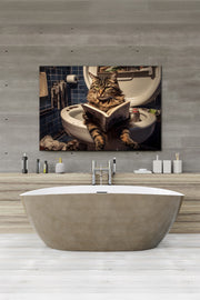 Quadro Decorativo em Tela 50x70cm - Arte Multicolor em Canvas 100% - Espessura 3cm para Decoração de Interiores