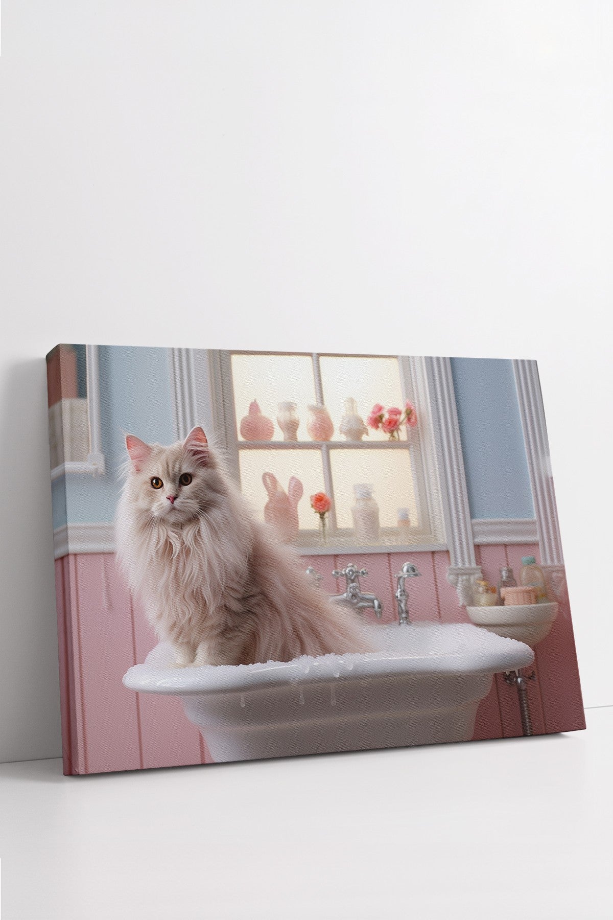 Quadro Decorativo em Tela 70x100cm - Arte Multicolor Premium 100% Canvas 3cm Espessura