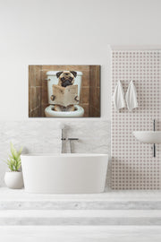 Quadro Decorativo em Tela 50x70cm - Arte Multicolor em Canvas 100% - Espessura 3cm para Decoração de Interiores