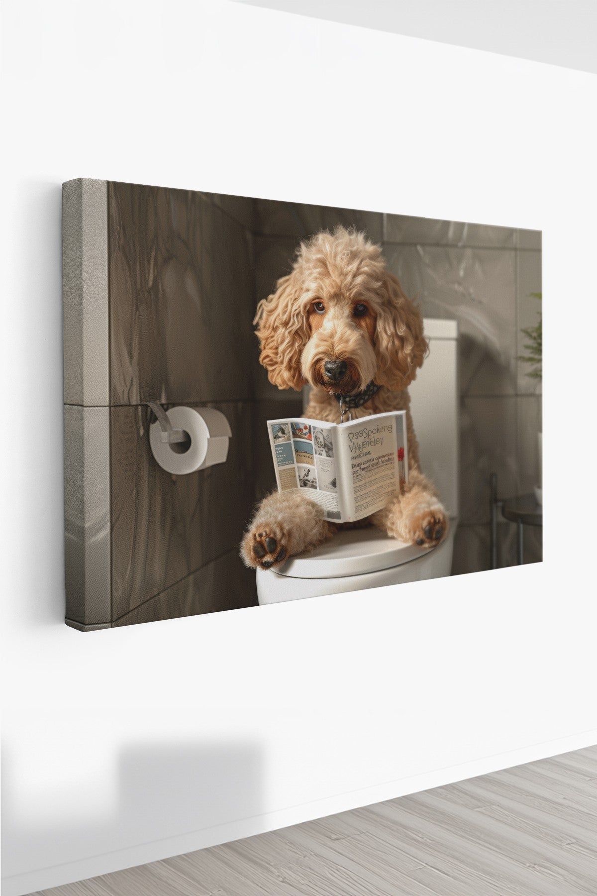 Quadro Decorativo em Tela 50x70cm - Arte Multicolor em Canvas 100% - Espessura 3cm para Decoração de Interiores