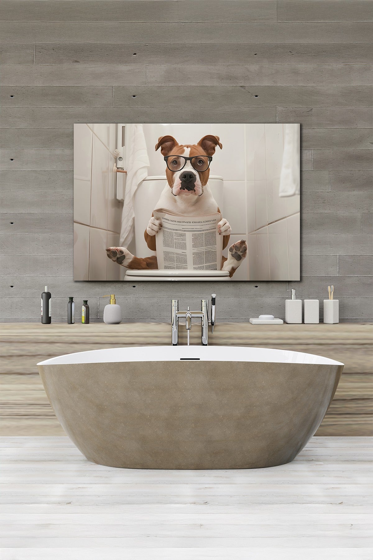 Quadro Decorativo em Tela 50x70cm - Arte Multicolor em Canvas 100% - Espessura 3cm para Decoração de Interiores