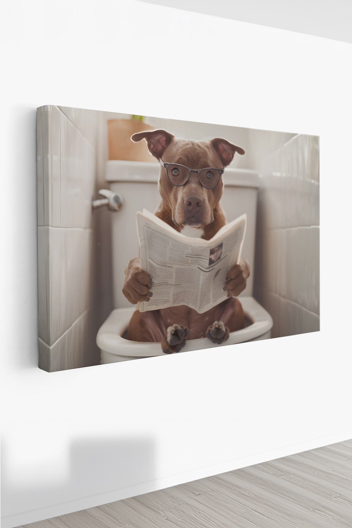 Quadro Decorativo em Tela 50x70cm - Arte Multicolor em Canvas 100% - Espessura 3cm para Decoração de Interiores