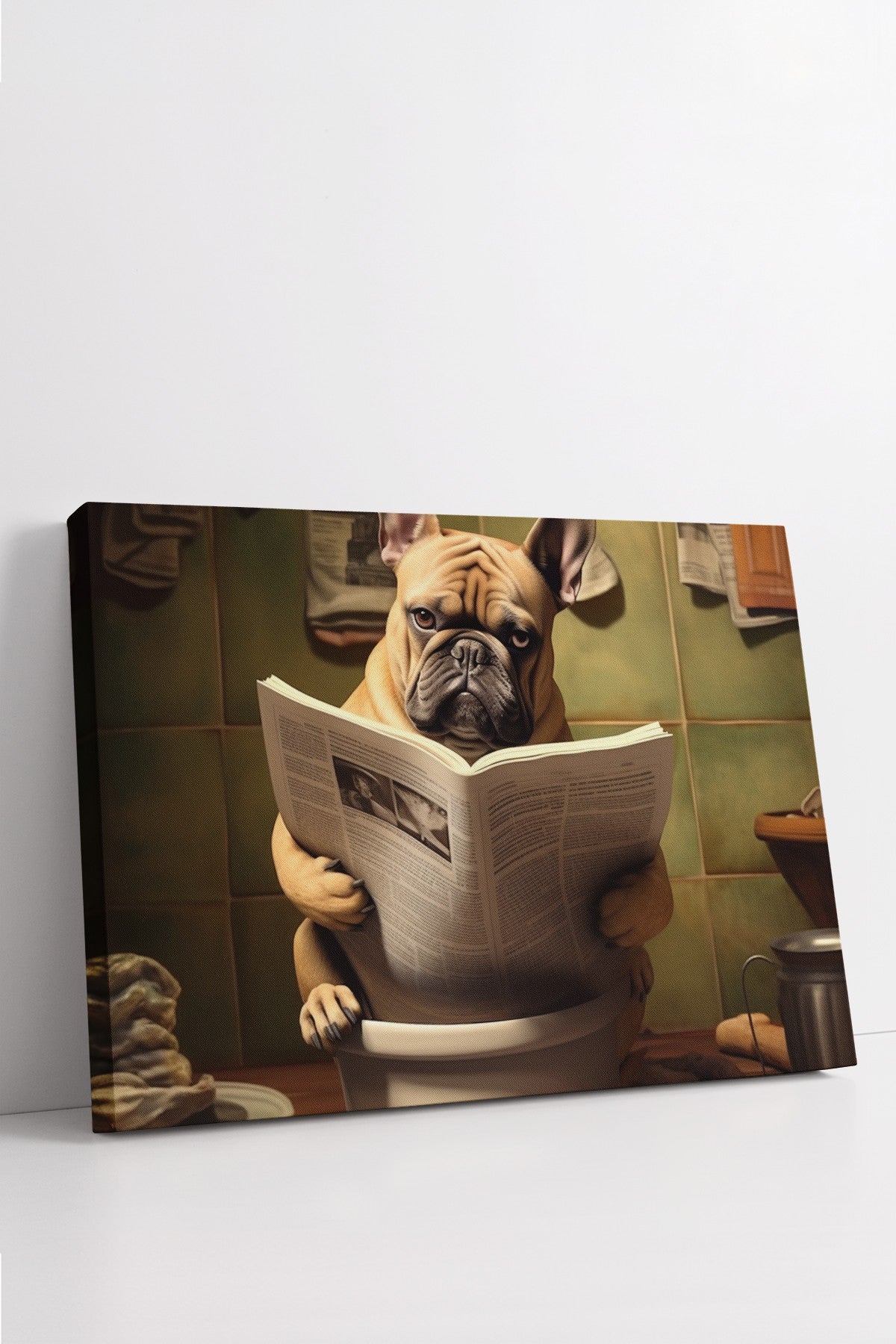 Quadro Decorativo em Tela 70x100cm - Arte Multicolor Premium 100% Canvas 3cm Espessura