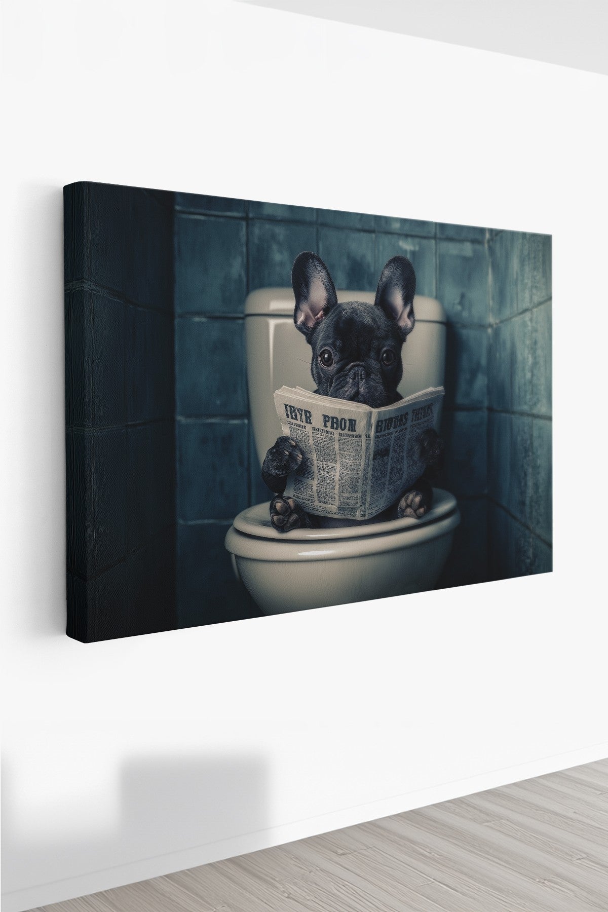 Quadro Decorativo em Tela 40x60cm - Arte Multicolor Premium 100% Canvas 3cm Espessura