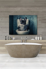 Quadro Decorativo em Tela 50x70cm - Arte Multicolor em Canvas 100% - Espessura 3cm para Decoração de Interiores