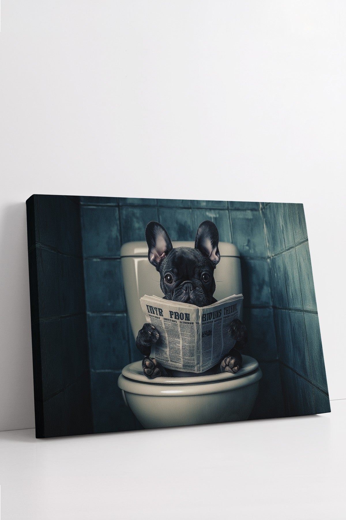 Quadro Decorativo em Tela 50x70cm - Arte Multicolor em Canvas 100% - Espessura 3cm para Decoração de Interiores