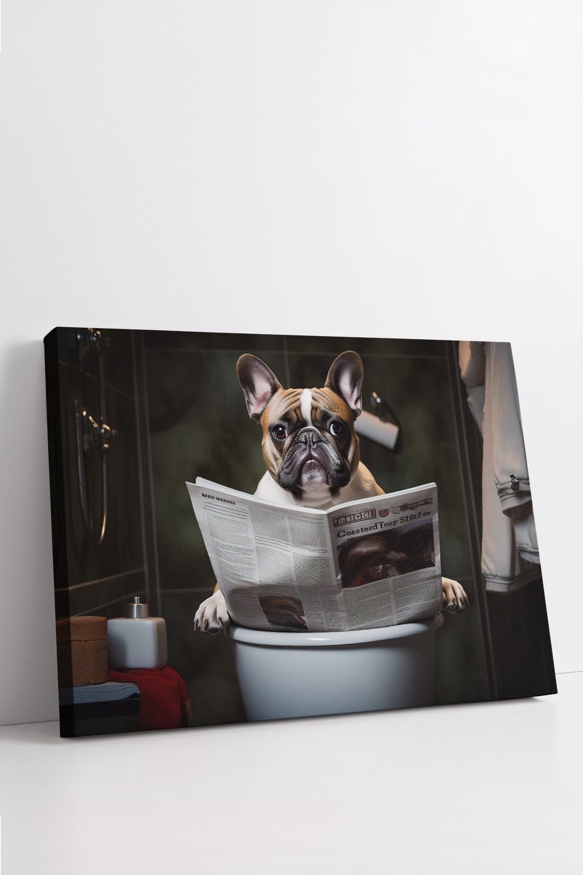 Quadro Decorativo em Tela 40x60cm - Arte Multicolor Premium 100% Canvas 3cm Espessura