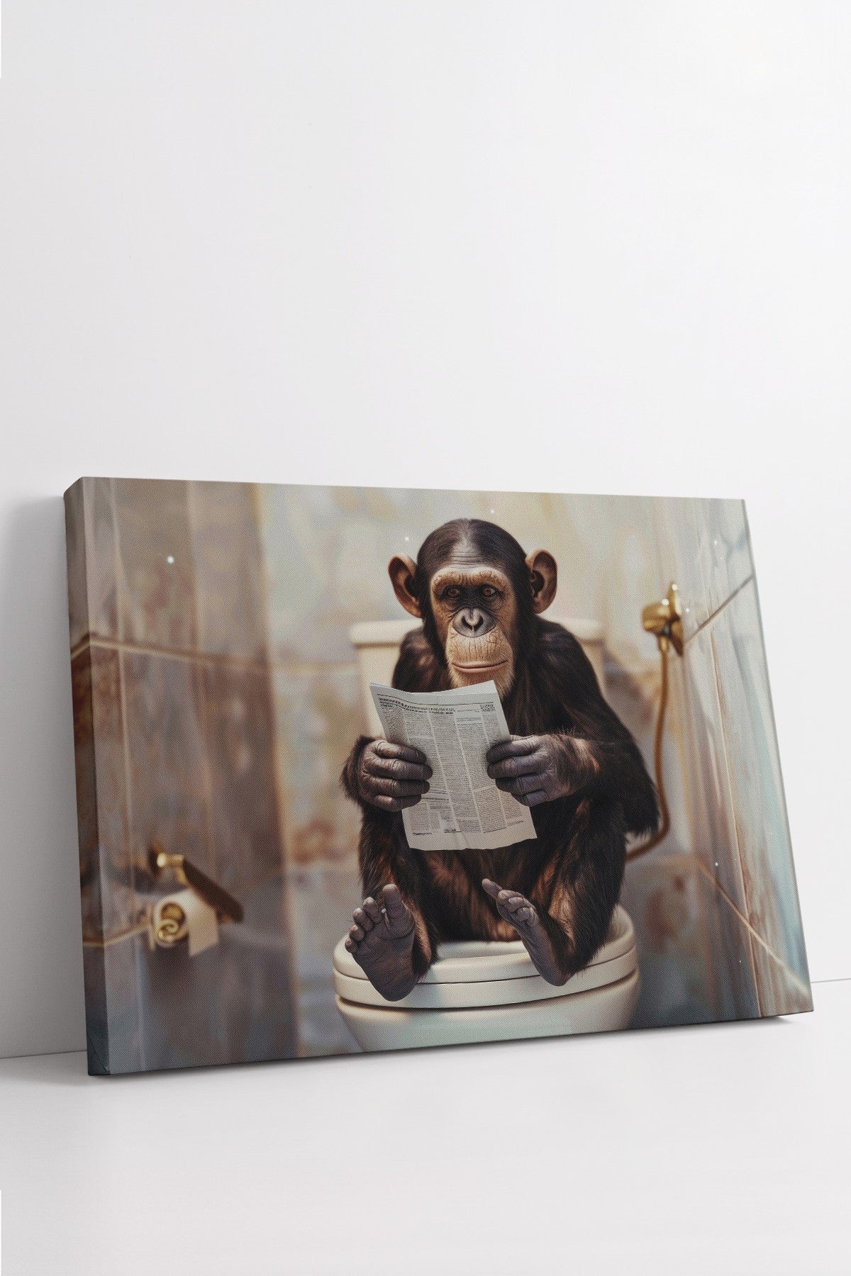 Quadro Decorativo em Tela 40x60cm - Arte Multicolor Premium 100% Canvas 3cm Espessura