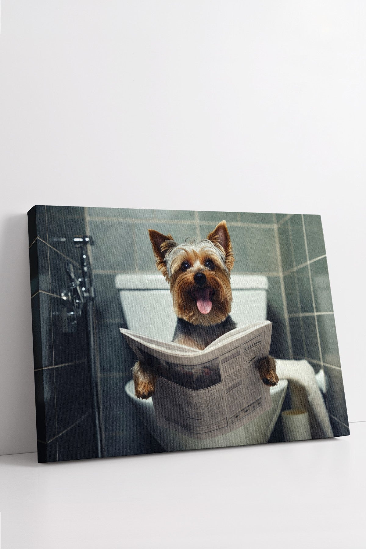 Quadro Decorativo em Tela 40x60cm - Arte Multicolor Premium 100% Canvas 3cm Espessura