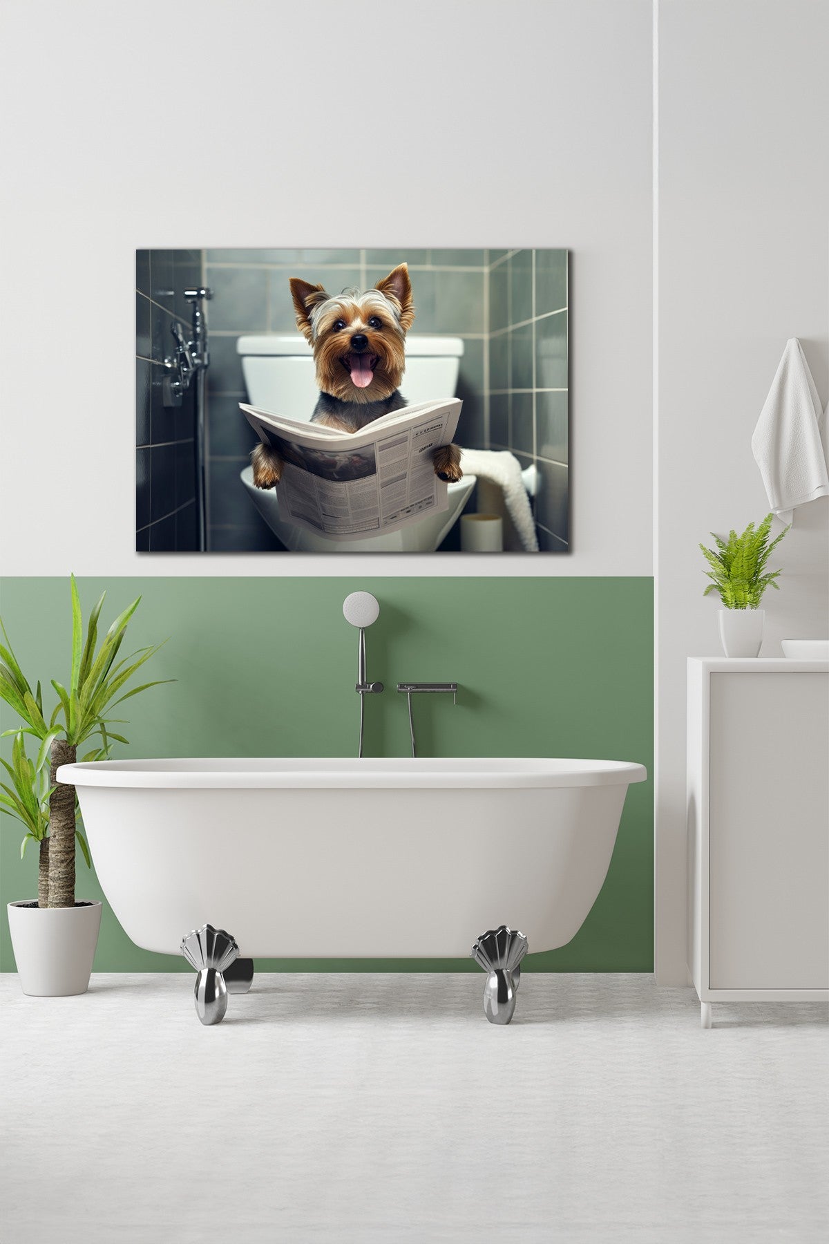 Quadro Decorativo em Tela 70x100cm - Arte Multicolor Premium 100% Canvas 3cm Espessura