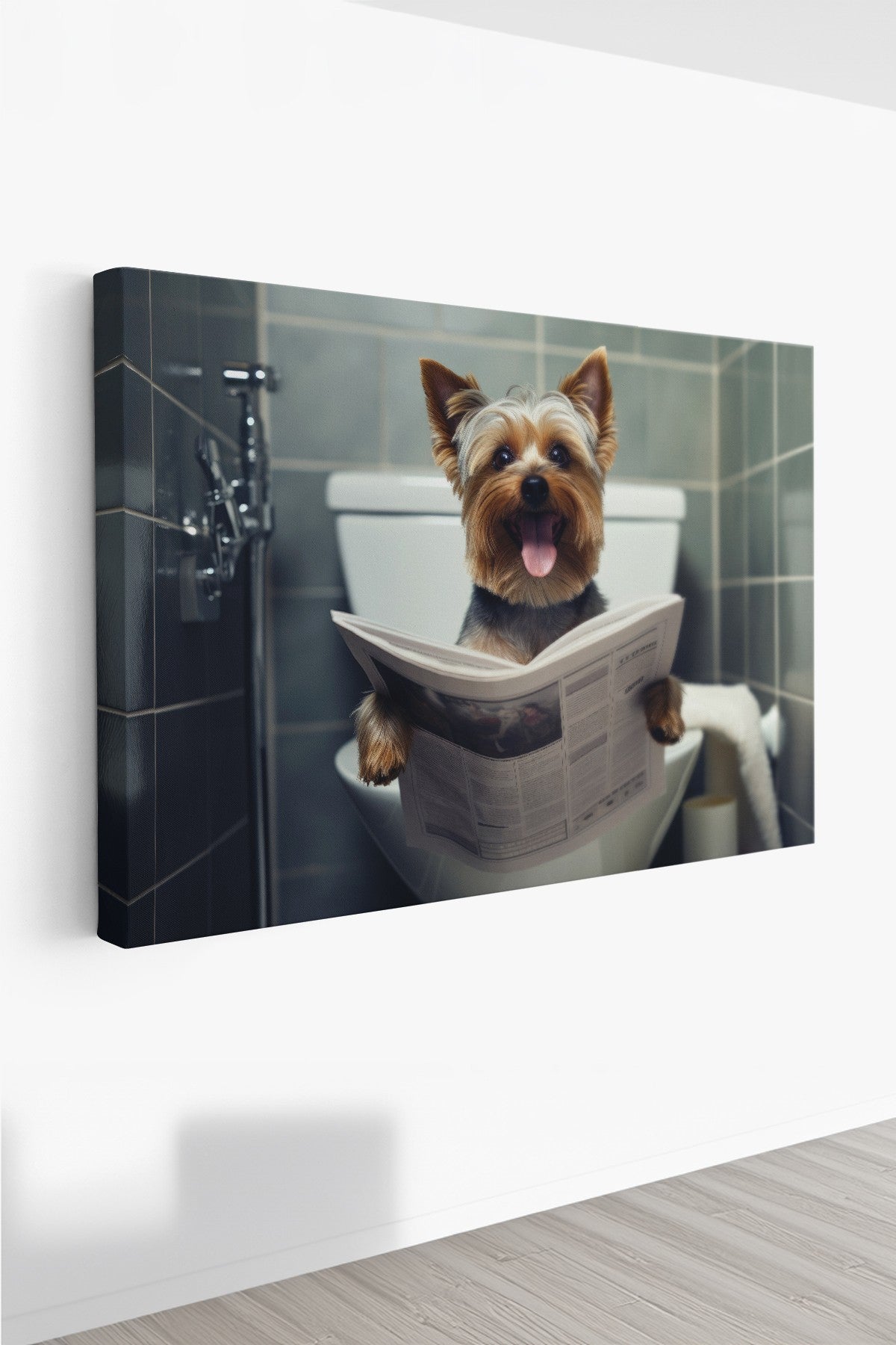 Quadro Decorativo em Tela 70x100cm - Arte Multicolor Premium 100% Canvas 3cm Espessura