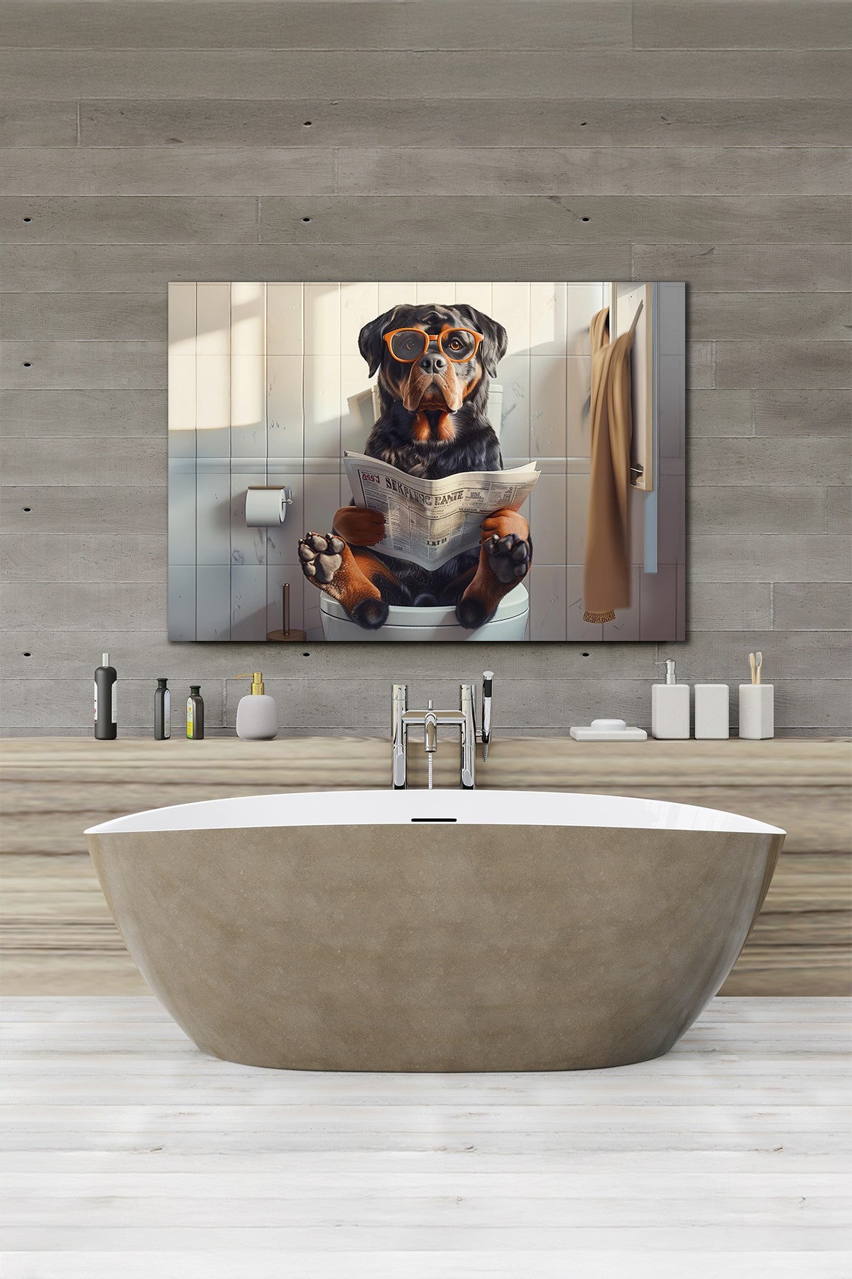 Quadro Decorativo em Tela 70x100cm - Arte Multicolor Premium 100% Canvas 3cm Espessura