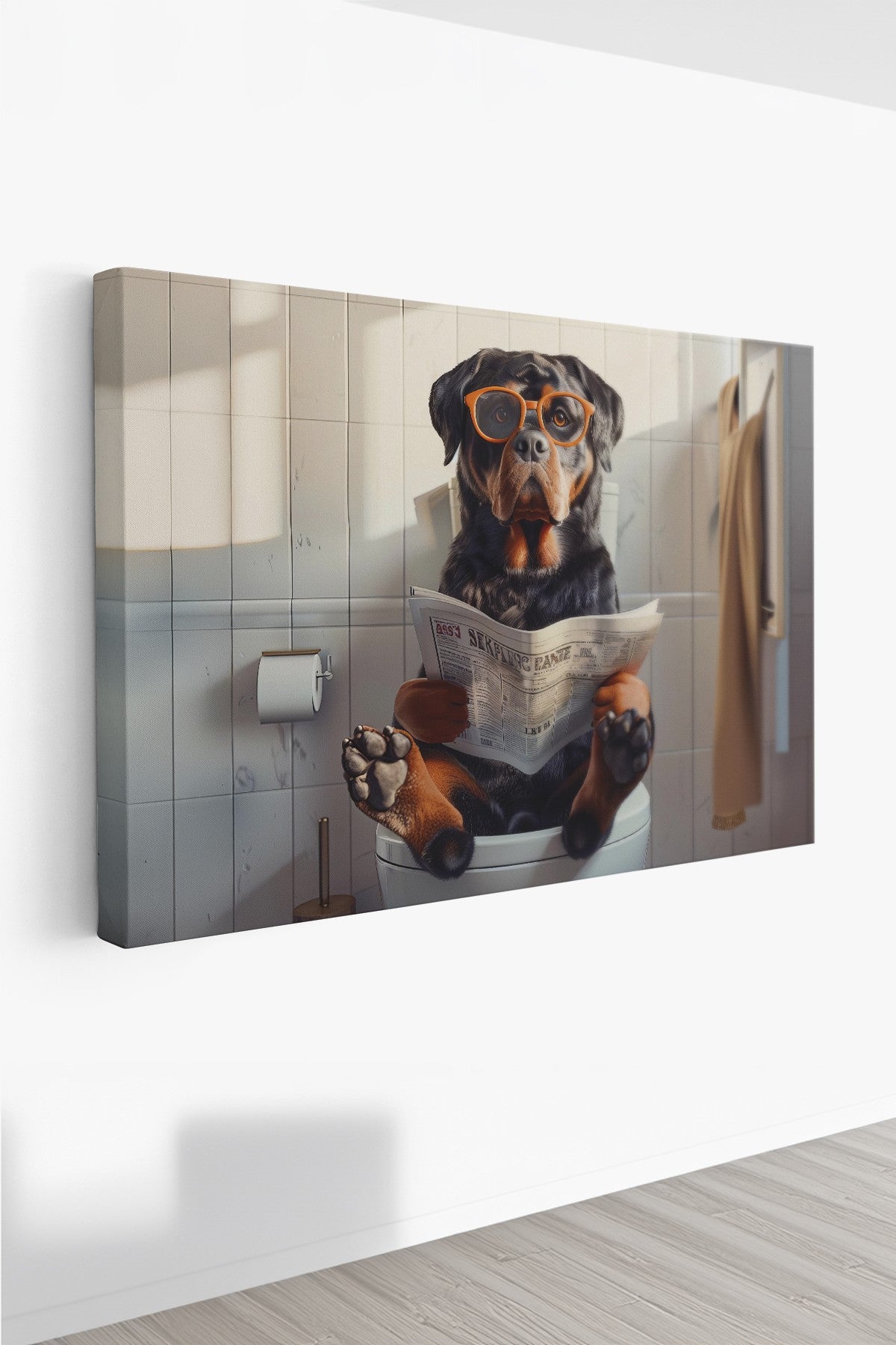 Quadro Decorativo em Tela 70x100cm - Arte Multicolor Premium 100% Canvas 3cm Espessura