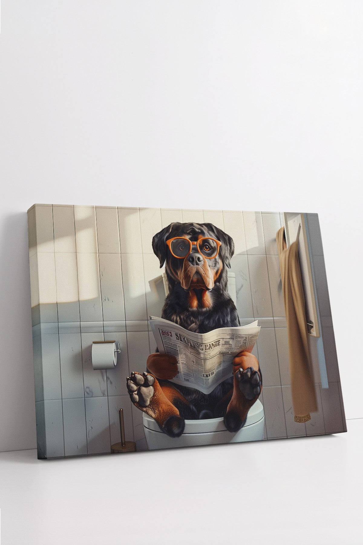 Quadro Decorativo em Tela 70x100cm - Arte Multicolor Premium 100% Canvas 3cm Espessura