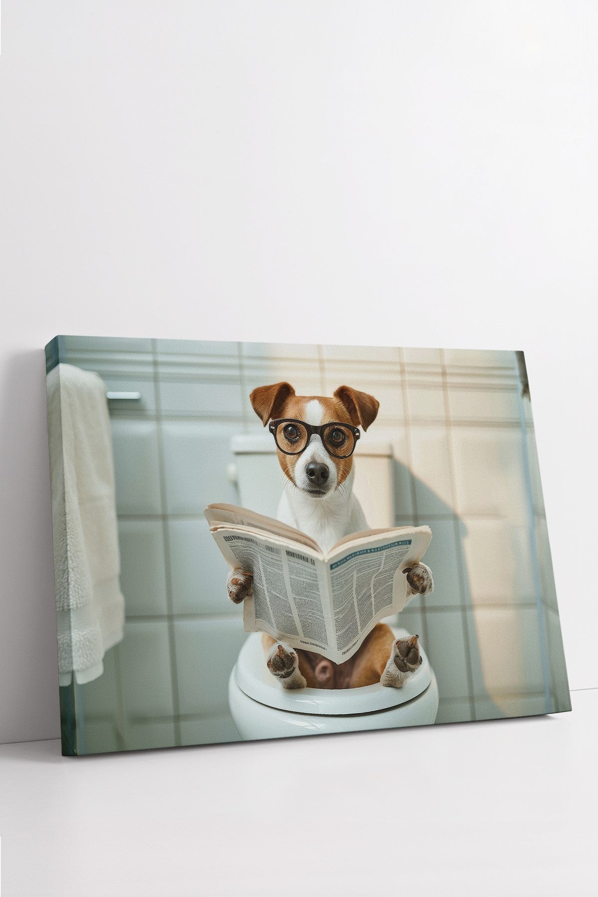 Quadro Decorativo em Tela 40x60cm - Arte Multicolor Premium 100% Canvas 3cm Espessura