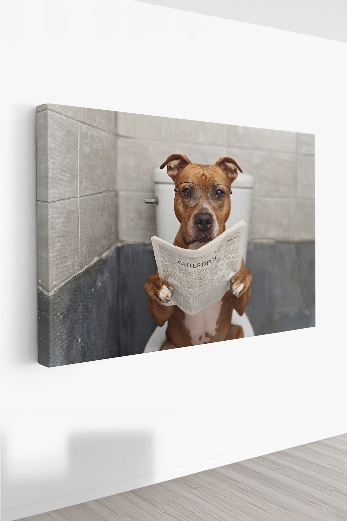 Quadro Decorativo em Tela 40x60cm - Arte Multicolor Premium 100% Canvas 3cm Espessura