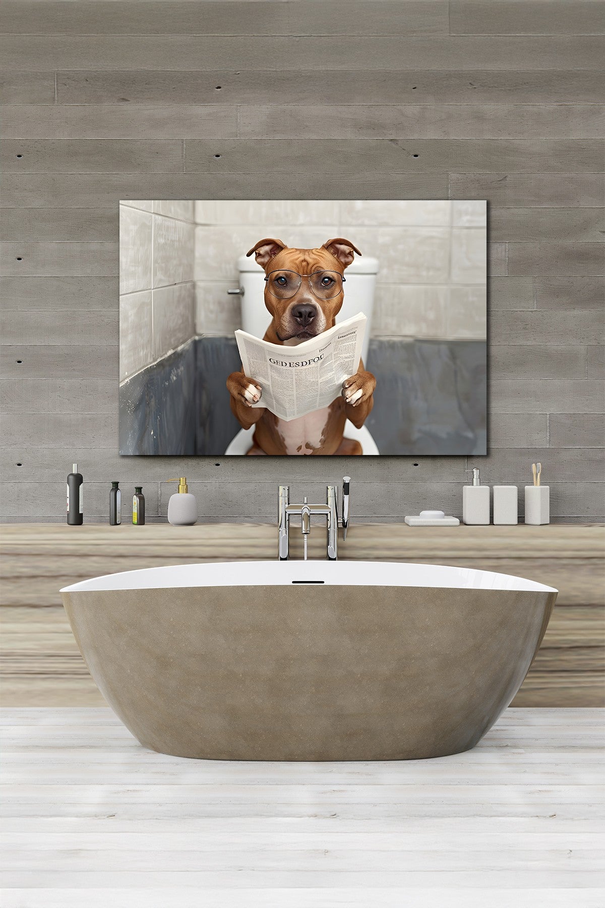 Quadro Decorativo em Tela 50x70cm - Arte Multicolor em Canvas 100% - Espessura 3cm para Decoração de Interiores