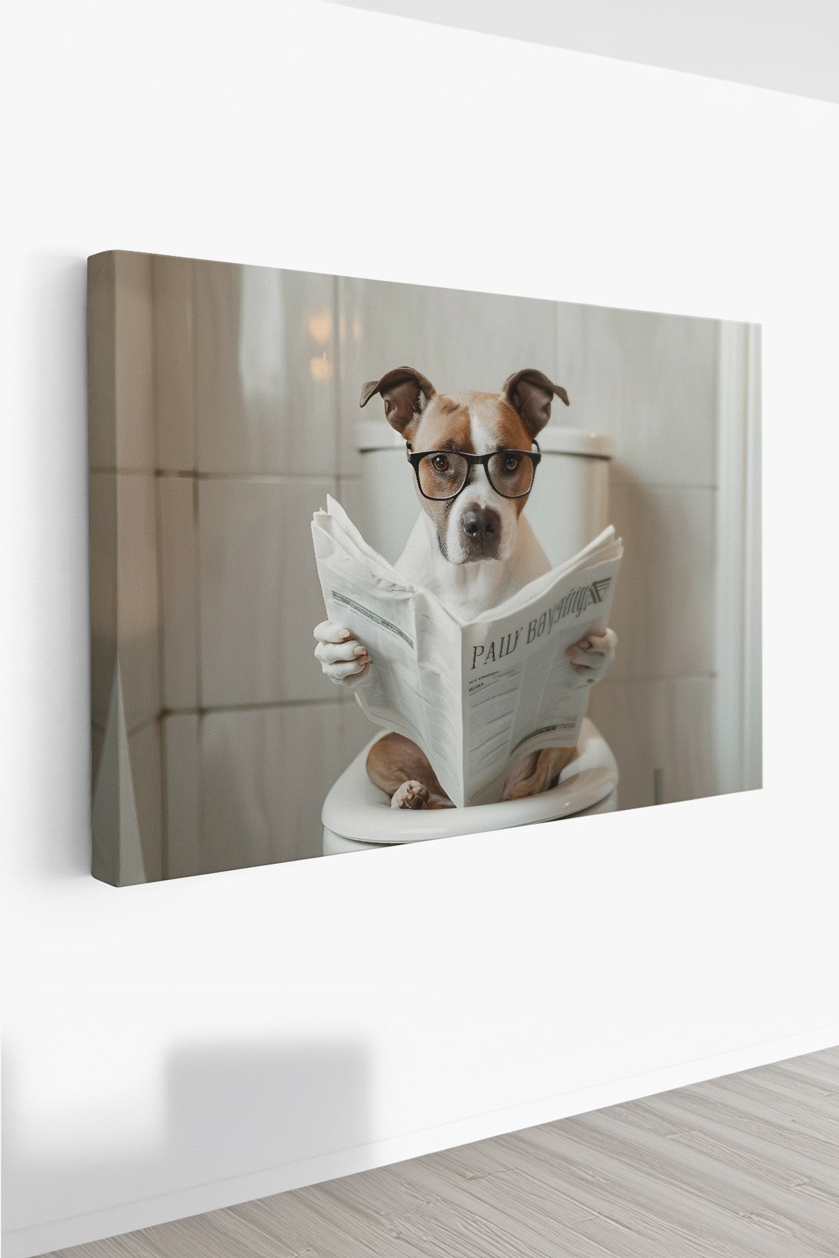 Quadro Decorativo em Tela 40x60cm - Arte Multicolor Premium 100% Canvas 3cm Espessura