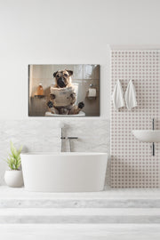 Quadro Decorativo em Tela 40x60cm - Arte Multicolor Premium 100% Canvas 3cm Espessura