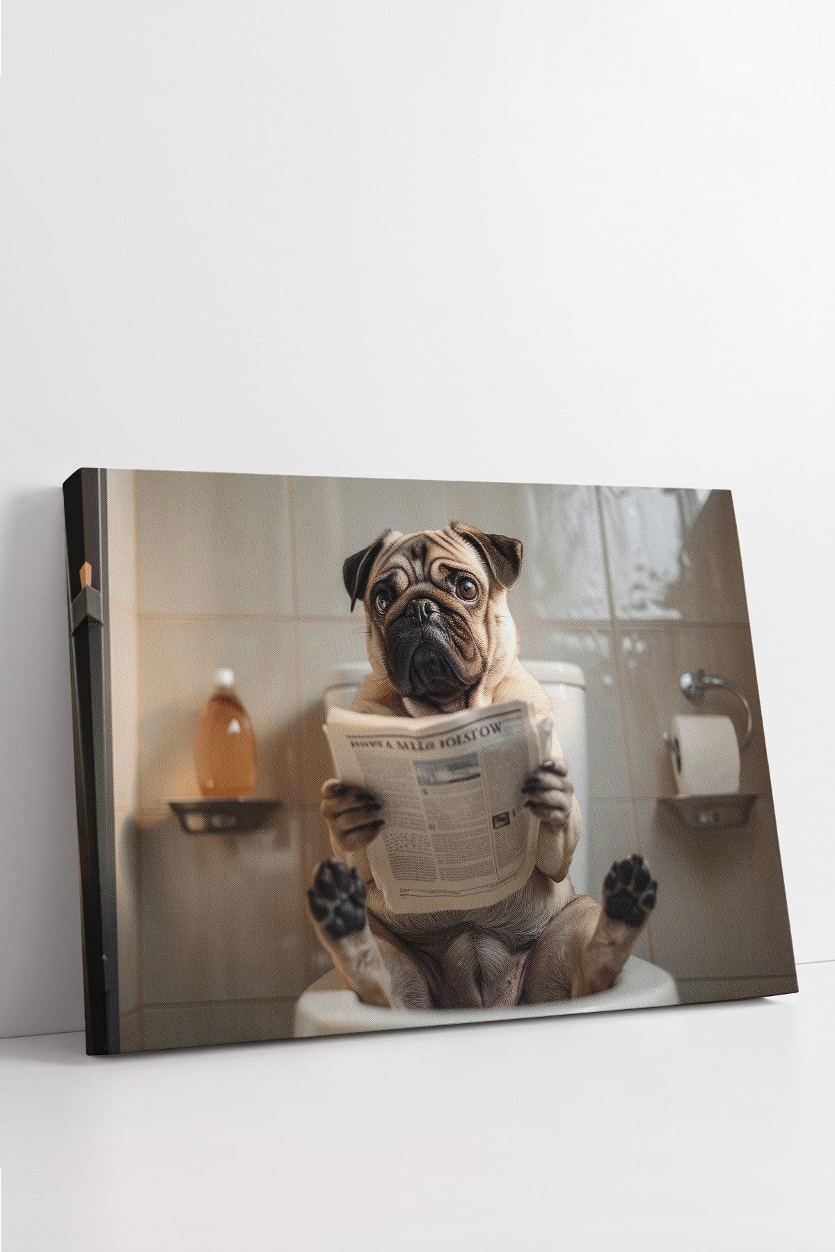 Quadro Decorativo em Tela 70x100cm - Arte Multicolor Premium 100% Canvas 3cm Espessura