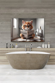 Quadro Decorativo em Tela 50x70cm - Arte Multicolor em Canvas 100% - Espessura 3cm para Decoração de Interiores