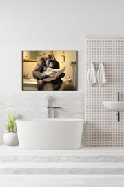 Quadro Decorativo em Tela 40x60cm - Arte Multicolor Premium 100% Canvas 3cm Espessura