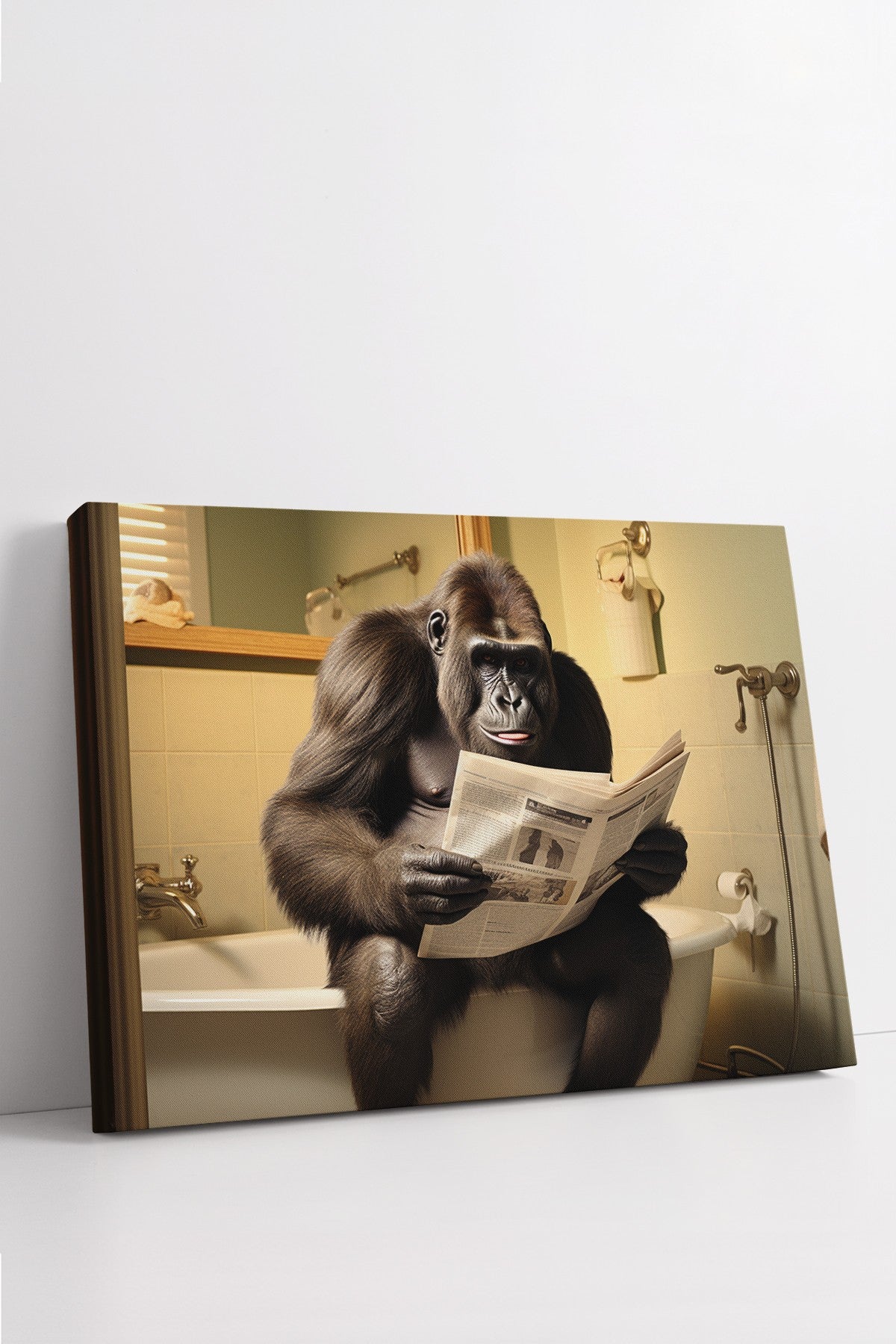 Quadro Decorativo em Tela 70x100cm - Arte Multicolor Premium 100% Canvas 3cm Espessura