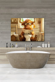 Quadro Decorativo em Tela 70x100cm - Arte Multicolor Premium 100% Canvas 3cm Espessura