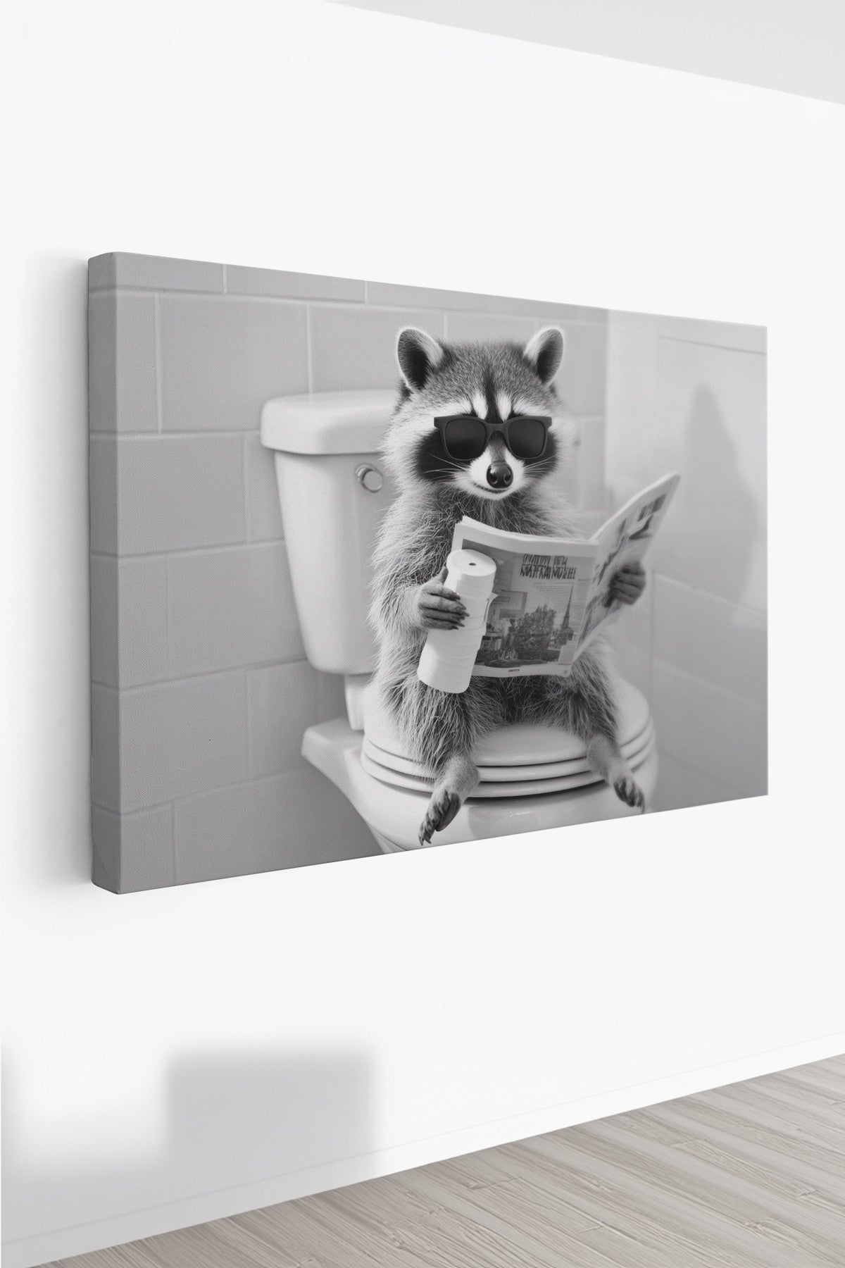 Quadro Decorativo em Tela 50x70cm - Arte Multicolor em Canvas 100% - Espessura 3cm para Decoração de Interiores