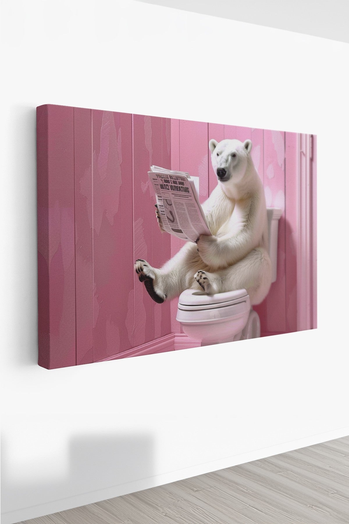 Quadro Decorativo em Tela 40x60cm - Arte Multicolor Premium 100% Canvas 3cm Espessura