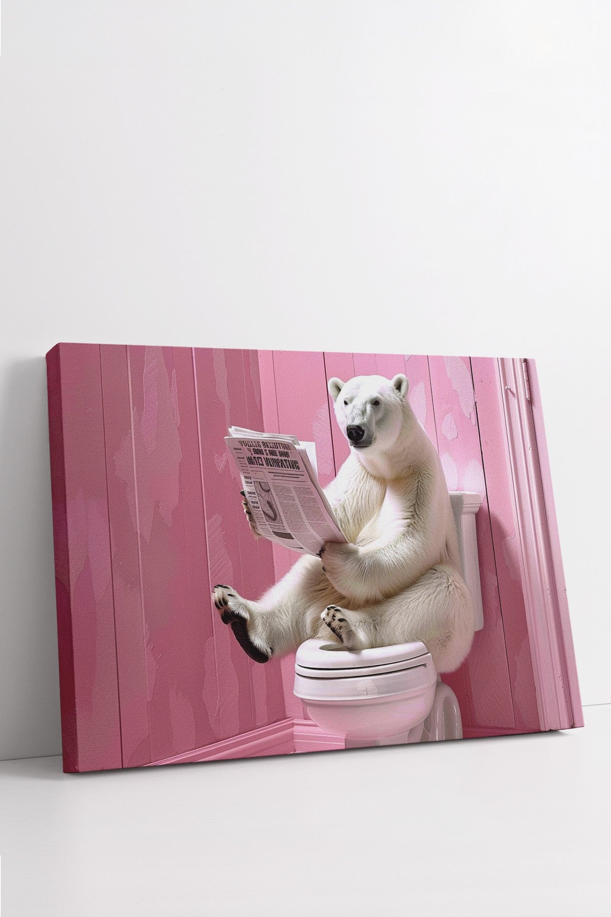 Quadro Decorativo em Tela 50x70cm - Arte Multicolor em Canvas 100% - Espessura 3cm para Decoração de Interiores