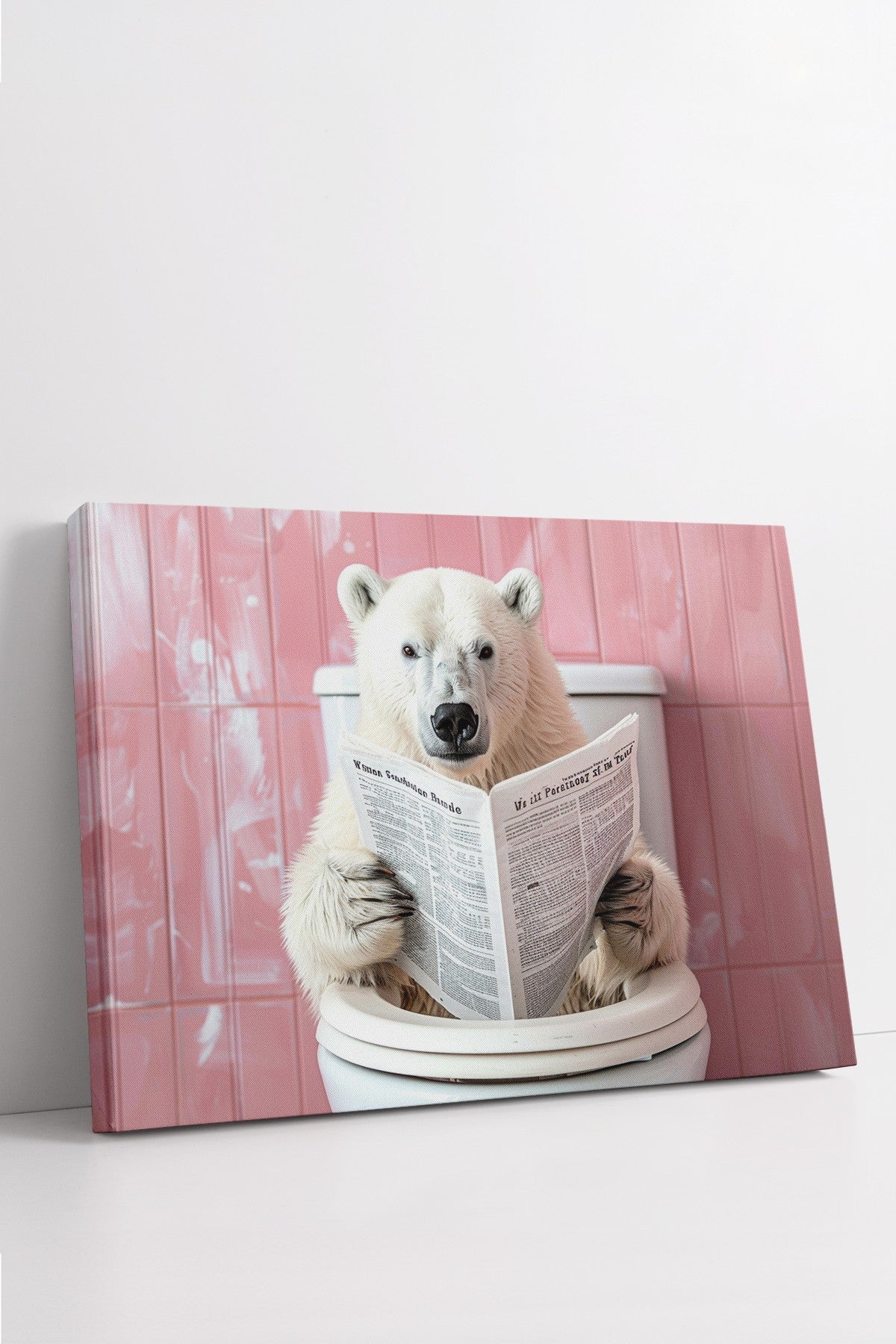 Quadro Decorativo em Tela 40x60cm - Arte Multicolor Premium 100% Canvas 3cm Espessura