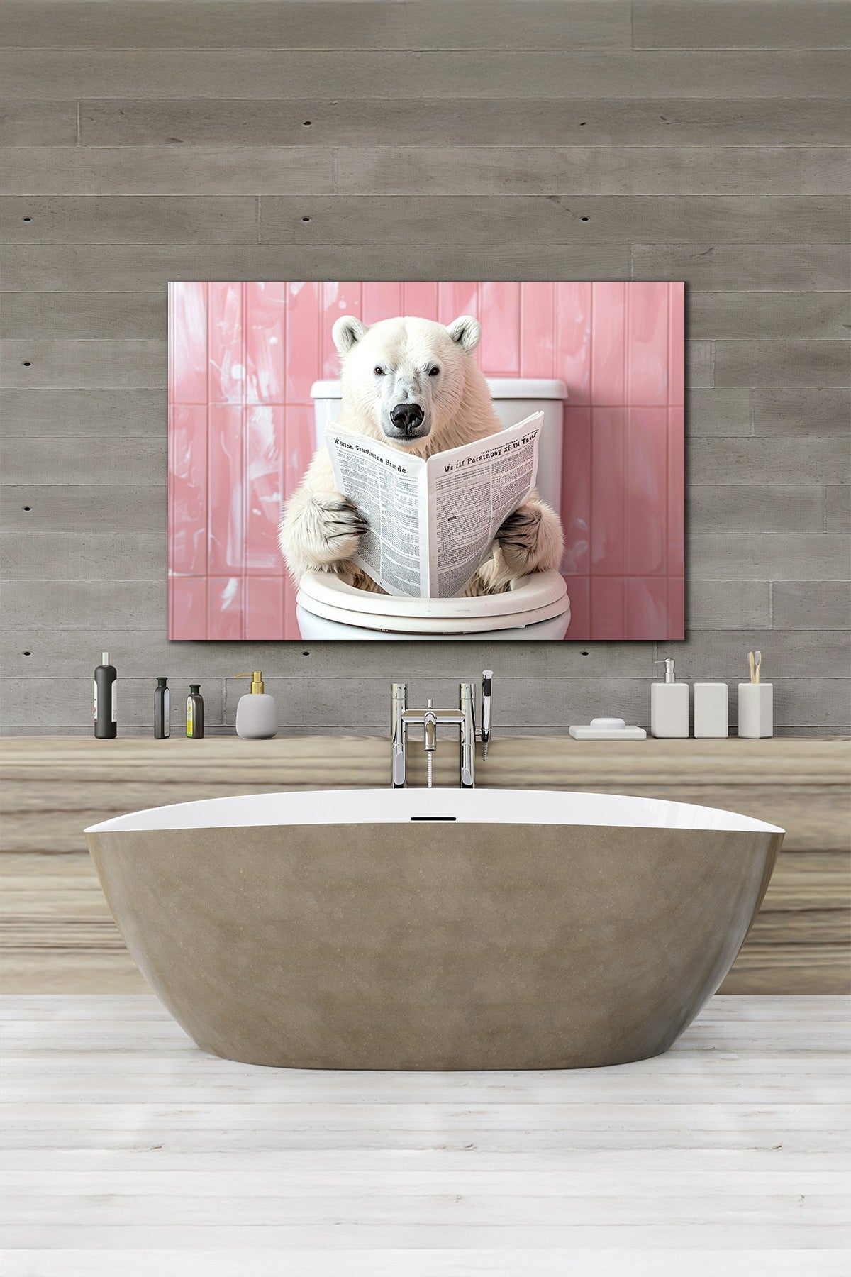 Quadro Decorativo em Tela 70x100cm - Arte Multicolor Premium 100% Canvas 3cm Espessura