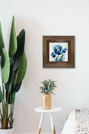 Quadro Decorativo Emoldurado Multicolor – Artvessakaro36, Cerâmica 100%, Moldura de Madeira 2,5 cm, Impressão UV, 15,5 x 15,5 cm