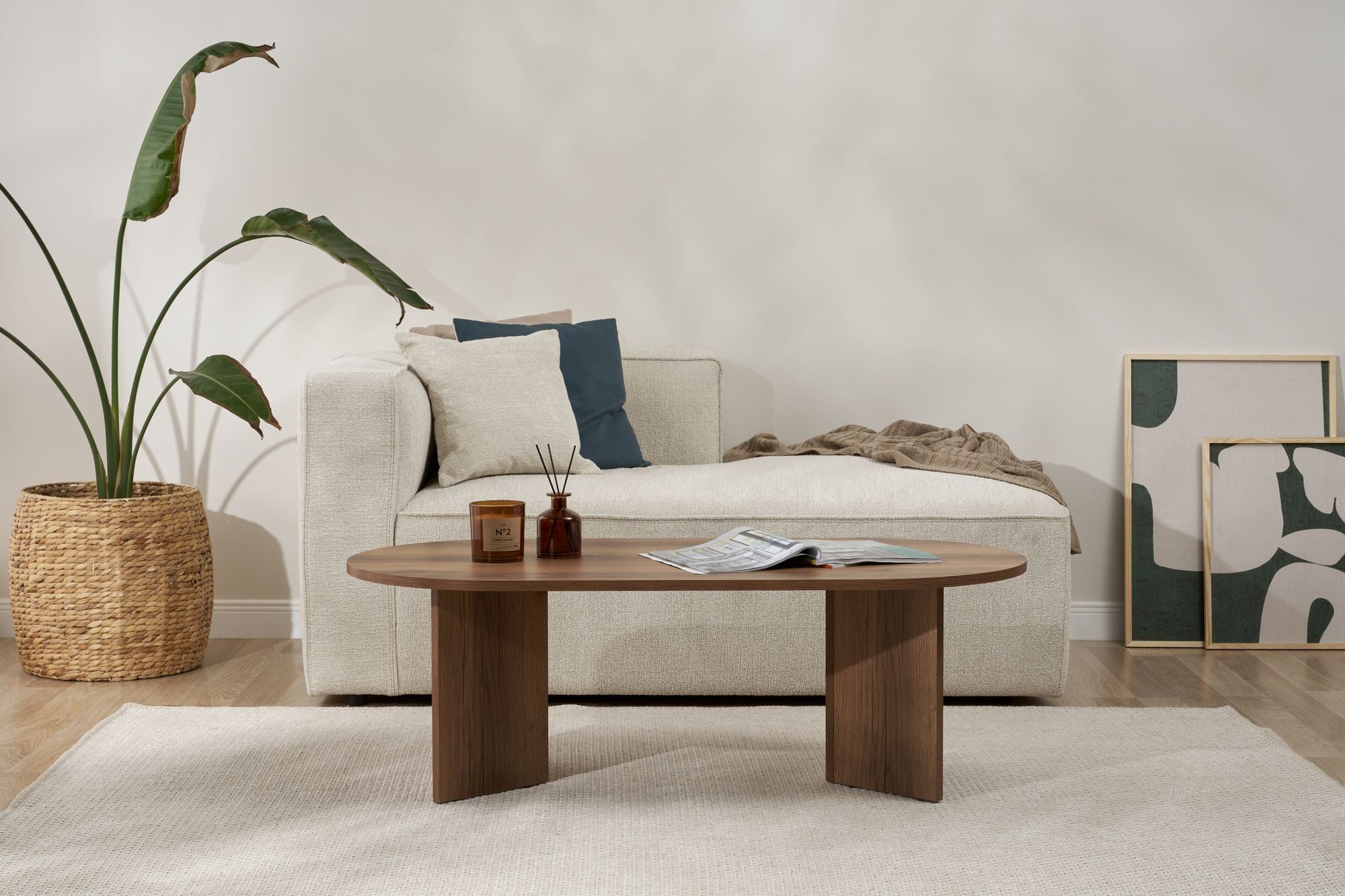 Mesa de Centro-Sable-Noz