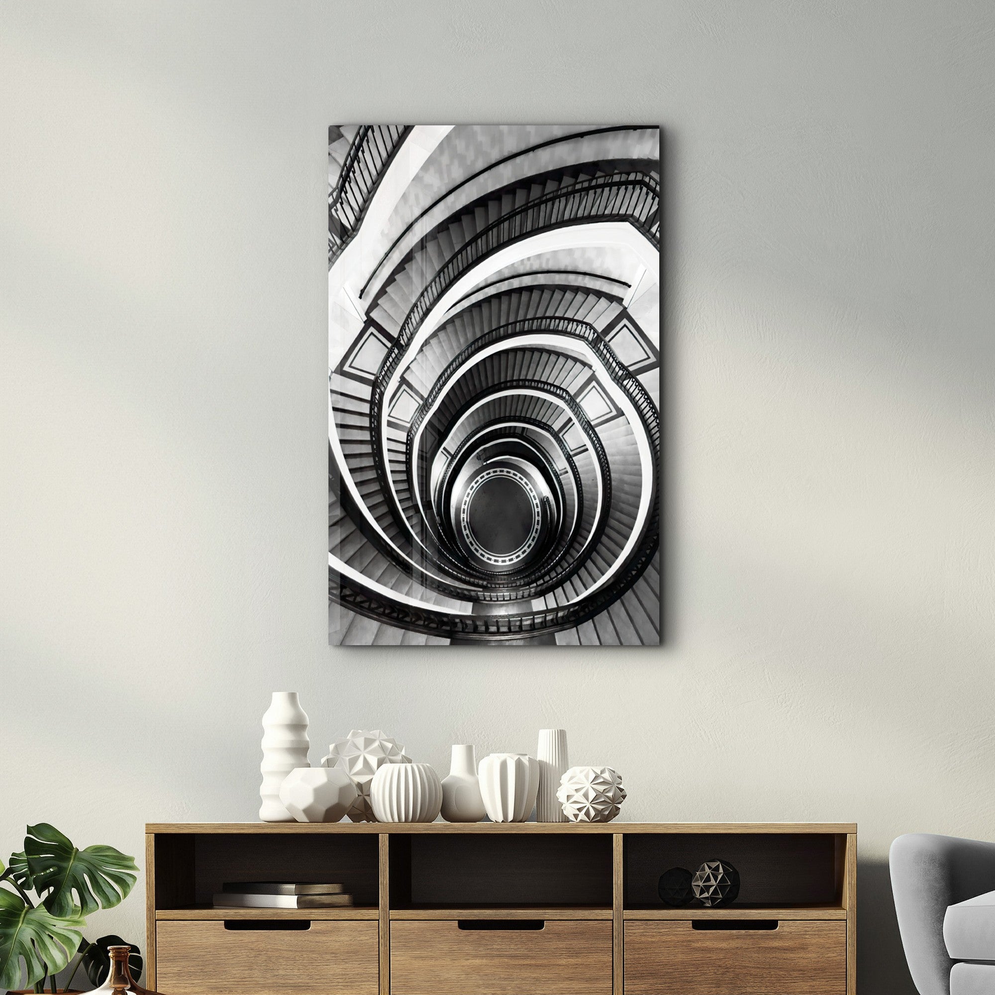 Quadro Decorativo em Vidro Temperado 35 x 55 cm Multicolorido – CAM-1003 (Impressão UV, 4 mm)