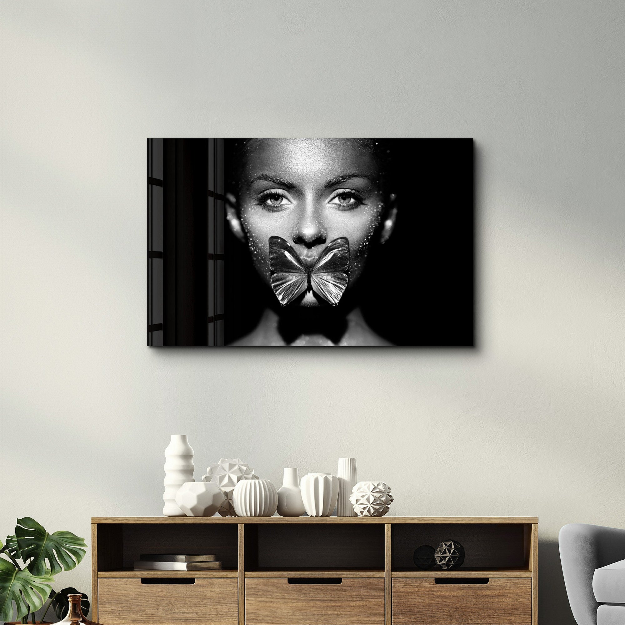 Quadro Decorativo em Vidro Temperado 35x55 cm Multicolor (4 mm) – Impressão UV | CAM-1018