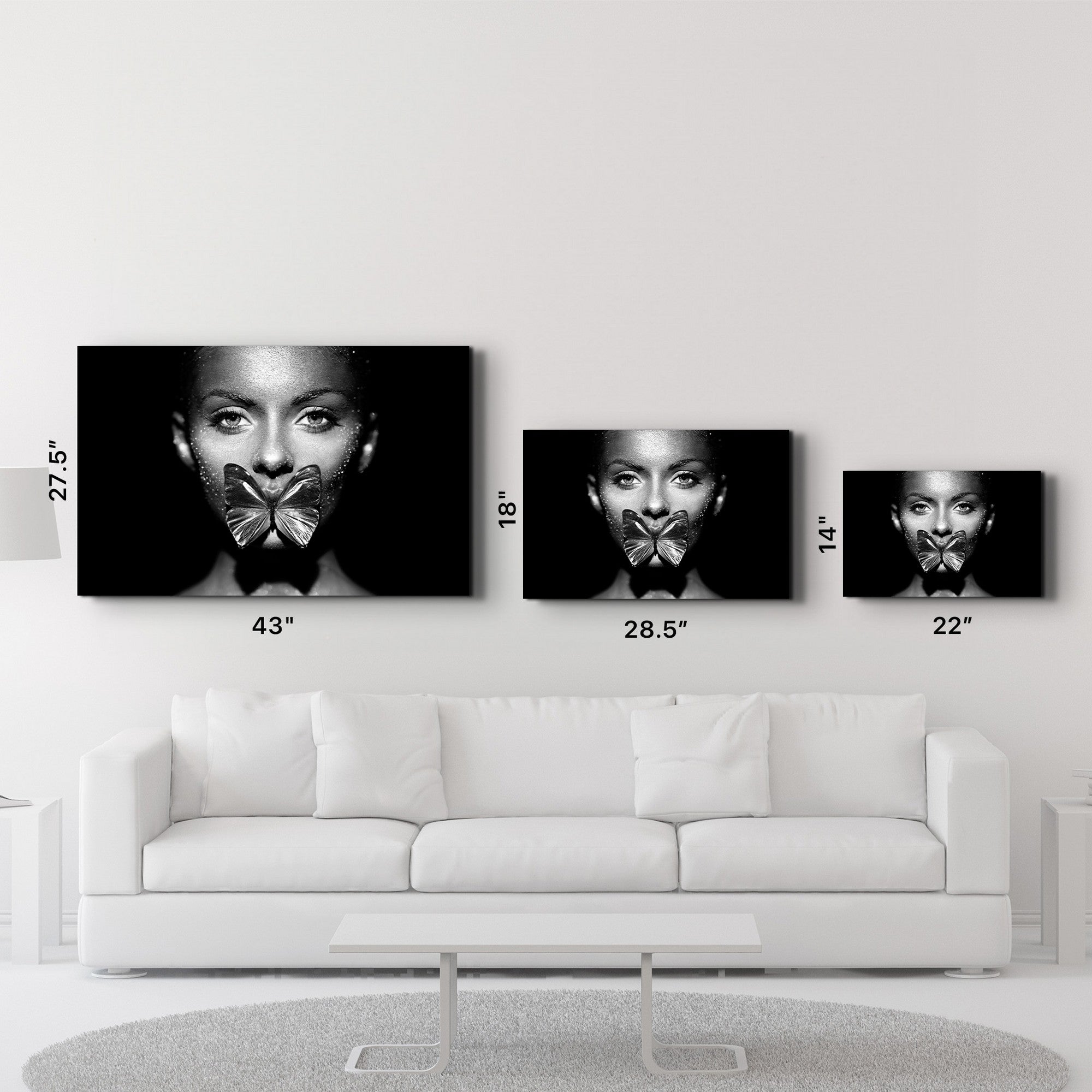 Quadro Decorativo em Vidro Temperado 35x55 cm Multicolor (4 mm) – Impressão UV | CAM-1018