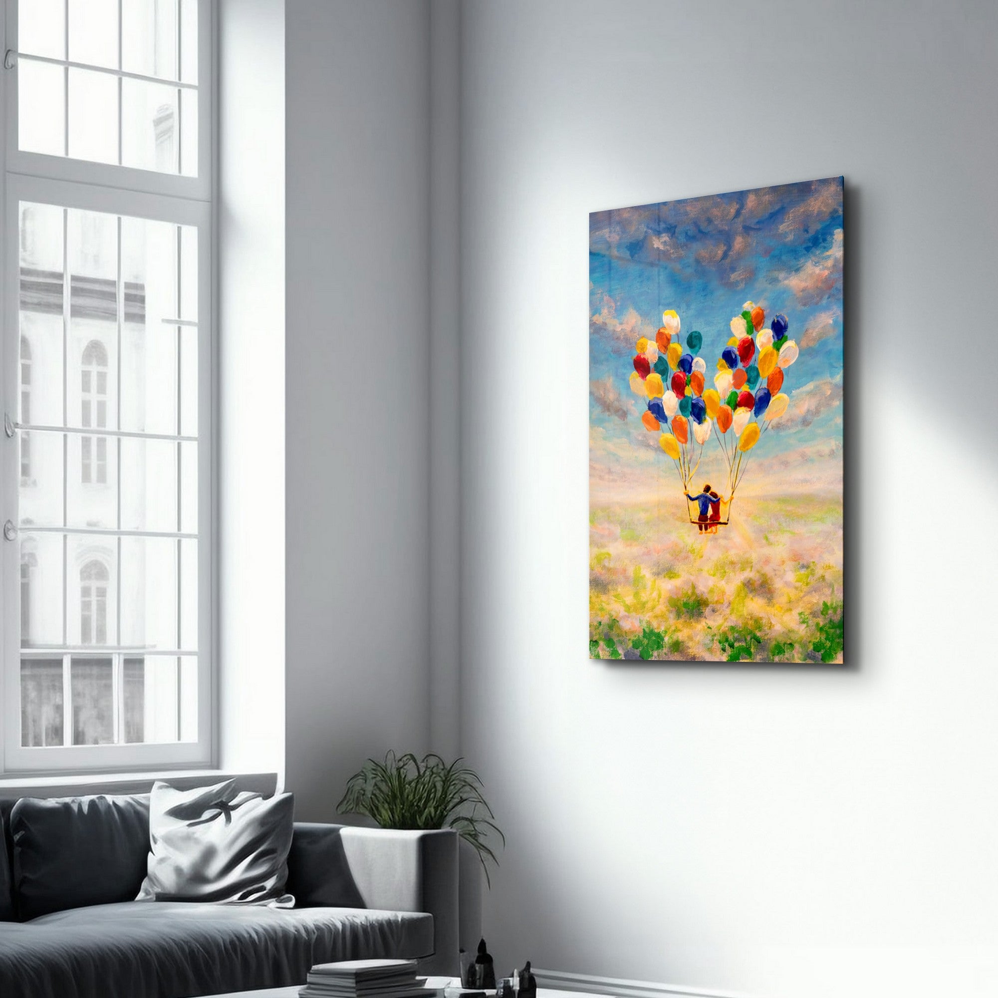 Quadro Decorativo em Vidro Temperado 4 mm, 35 x 55 cm, Multicolor (Impressão UV) – CAM-1021