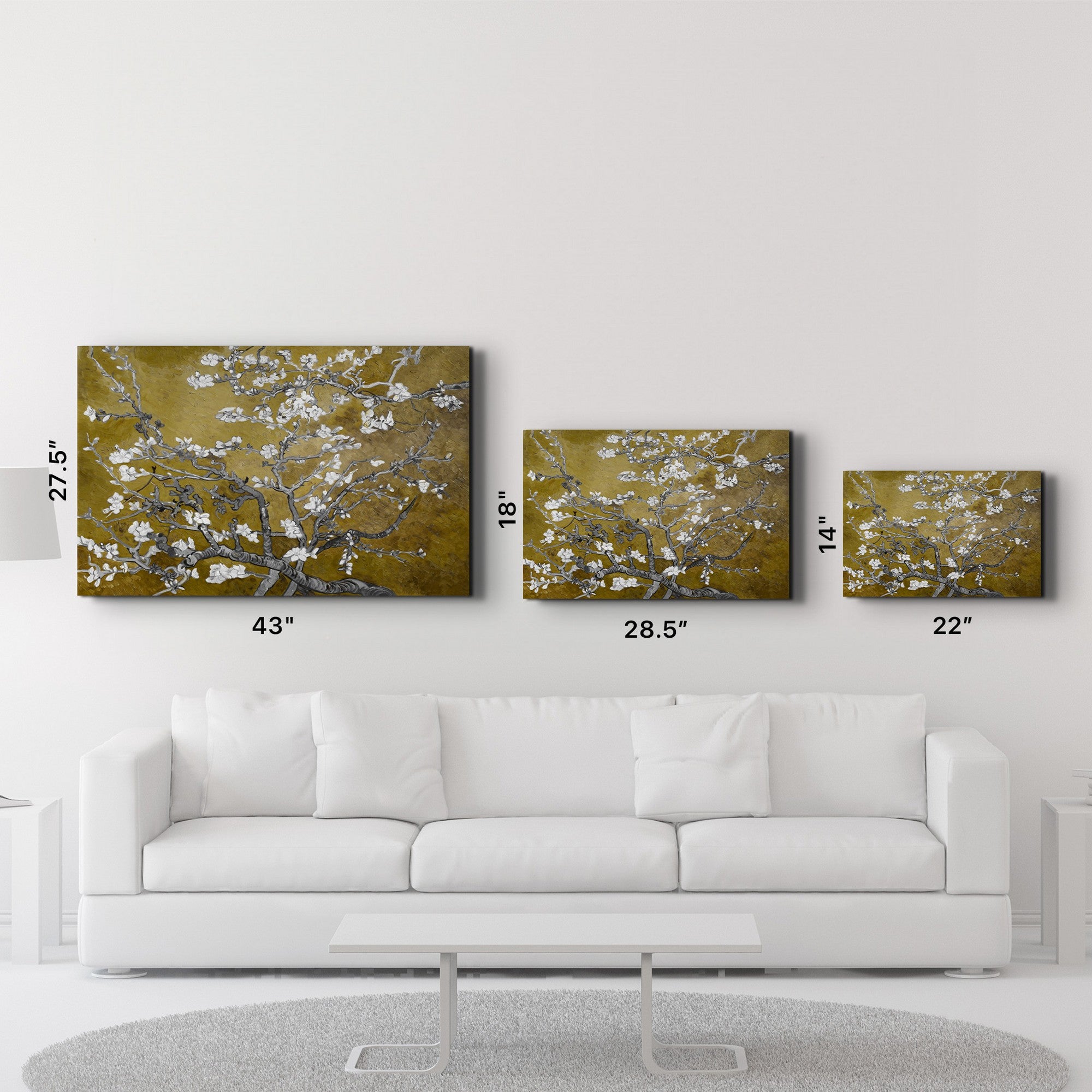 Quadro Decorativo em Vidro Temperado CAM-1031 | 35 x 55 cm | Multicolor | Impressão UV | Espessura 4 mm