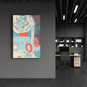 Quadro Decorativo em Vidro Temperado 35x55 cm, Multicolor, Impressão UV – CAM-1041