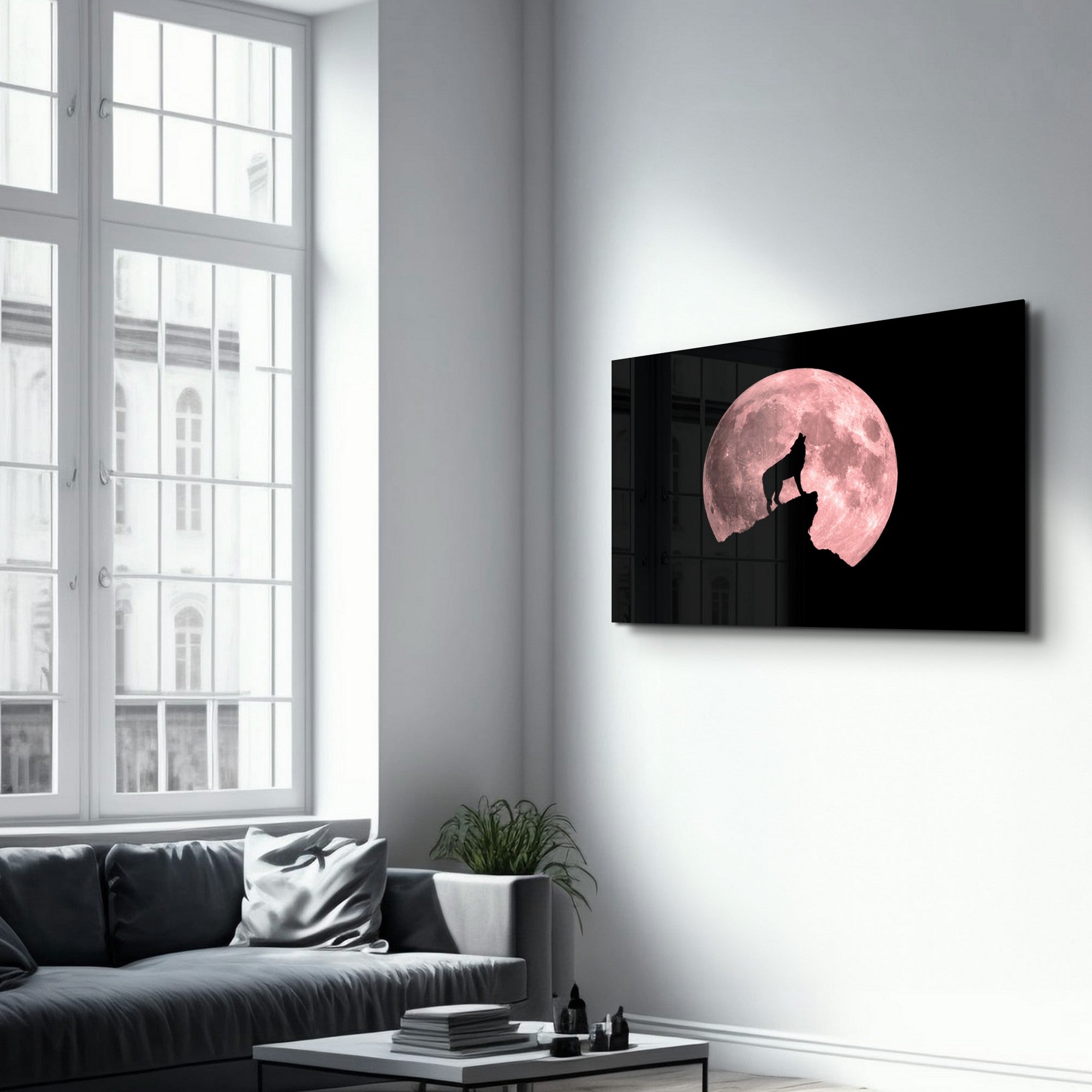 Quadro Decorativo em Vidro Temperado CAM-1043, Multicolor, 35 x 55 cm, Impressão UV, 4 mm