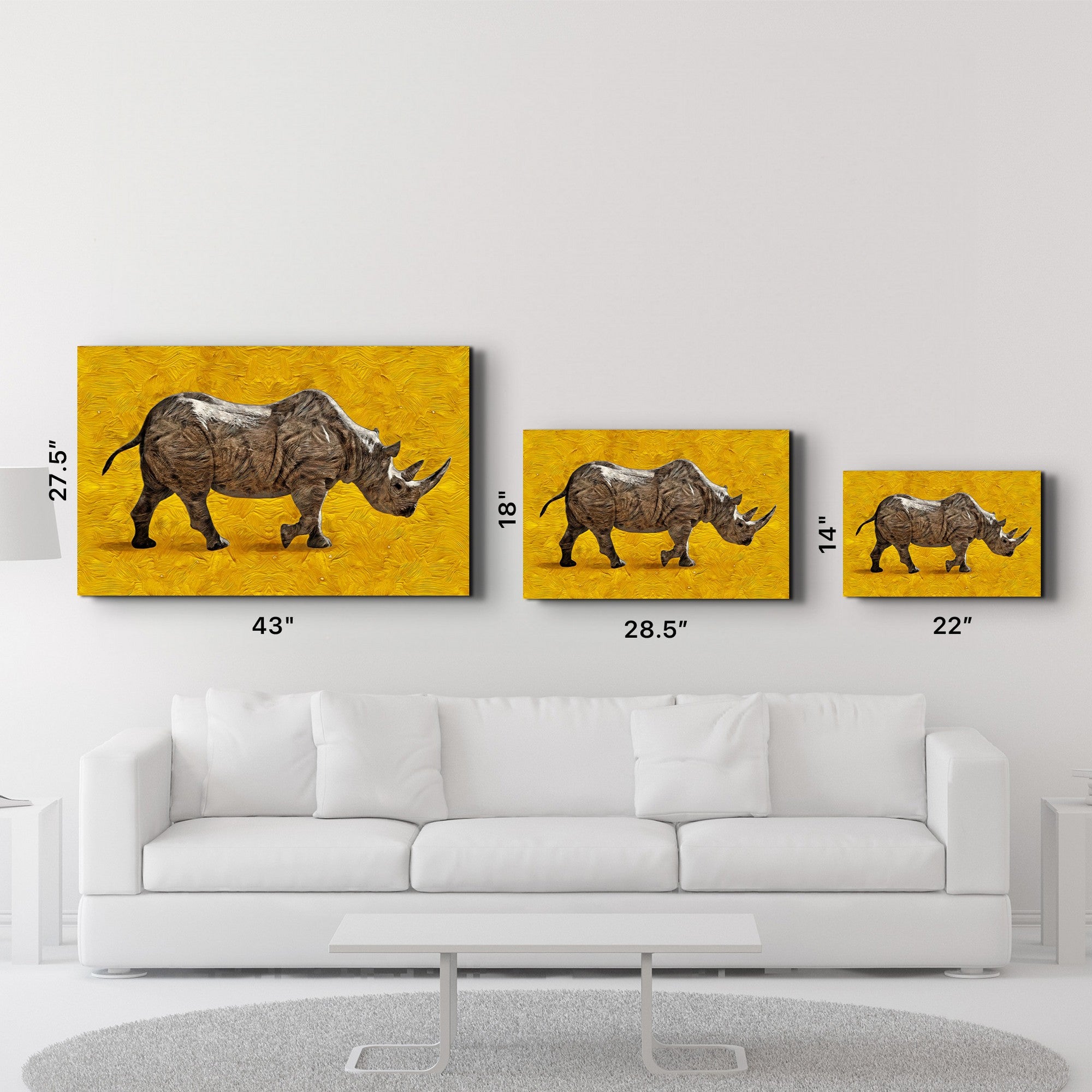 Quadro Decorativo em Vidro Temperado 35x55 cm (4 mm), Multicor, Impressão UV – CAM-1050