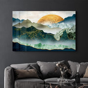 Quadro Decorativo em Vidro Temperado CAM-1060, Multicolor, 35x55 cm, Impressão UV, Vidro 4 mm